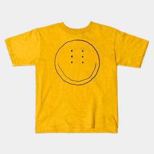 Six-Eyed Smiley Face Kids T-Shirt